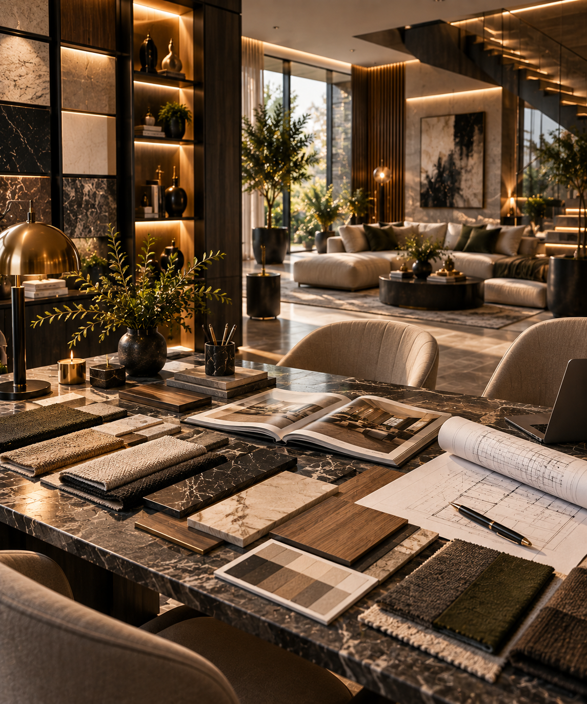Custom luxury interior