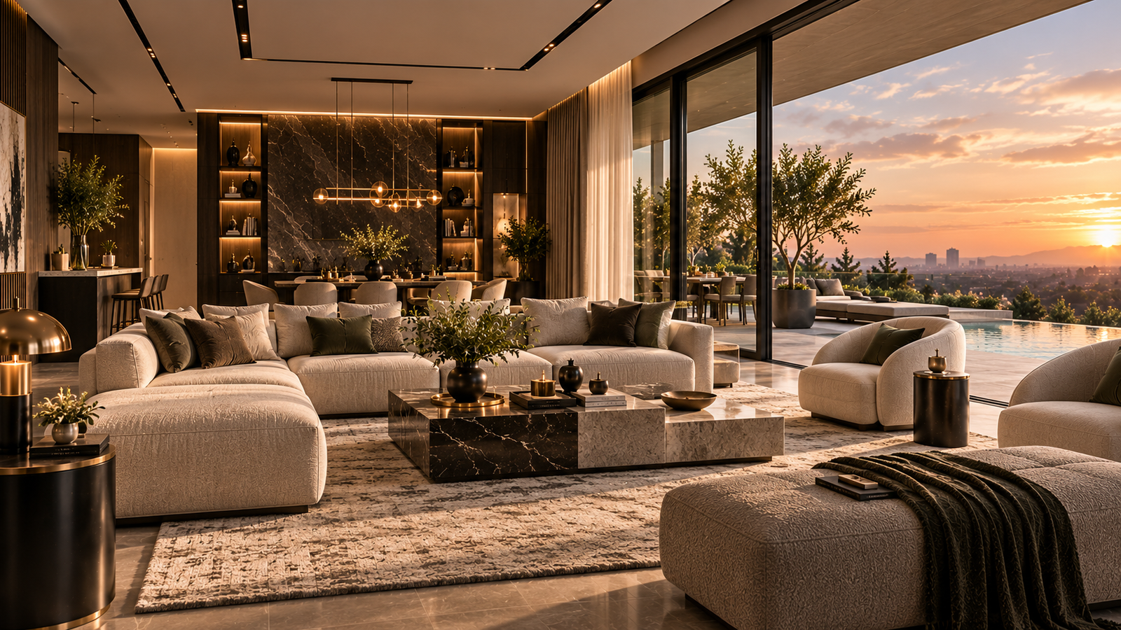 Finished luxury residence