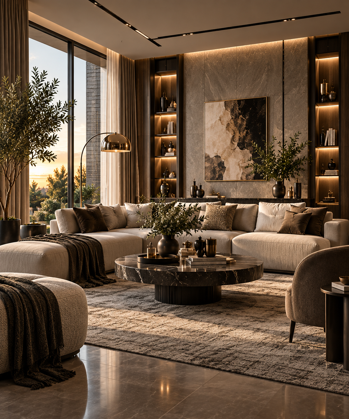 Luxury living room
